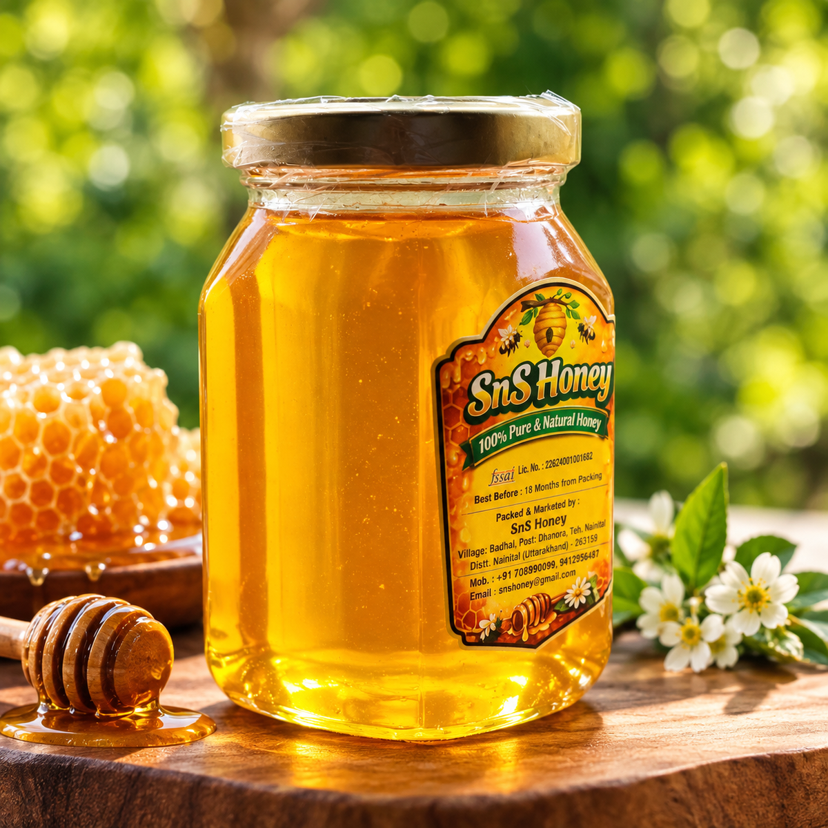 Multi Flora Honey – 100% Pure & Natural