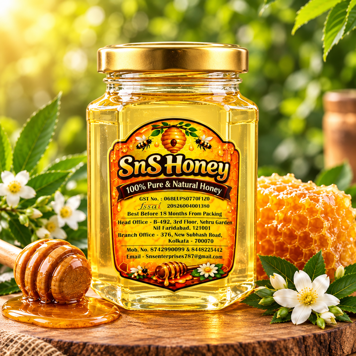 SnS Honey – 100% Pure & Natural Honey